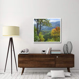 Deciduous Forest In Autumn, Blue Ridge Parkway, North Carolina-Paper Art-42,,X37.2,,
