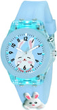 Oculus 3D Rabbit Children Kids Sky Color Analog Led Lights Watch Kids Gift Birthday Baby Girl Suitable Girls Of Age 3-13 Years W
