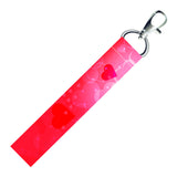 Isee 360 Red Heart Lanyard Bag Tag With Swivel Lobster For Gift Luggage Bags Backpack Laptop Bags Students Workers Travelers L X