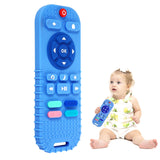 Hooku Silicone Teething Toys for Babies 0-6 Months, Teethers for Babies 6-12 Months, Remote Teether for Baby, Sensory Toys for B