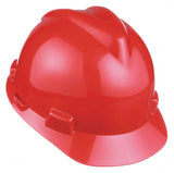 MSA 10150223 Green VGard Cap Style Safety Hard Hat With FasTrac III Ratchet Suspension | High Density Polyethylene Shell, Supe
