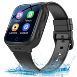 TEZILON 4G Elderly GPS Smart Watch Waterproof Phone Video Call SOS Emergency Alarm Voice Message Camera GPS Tracker Watch Real-T