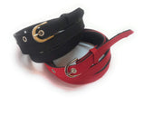 Women Plus Size Extralarge Denim Jeans Belts Combo Black Red 4Xl Big Size Belts Combo
