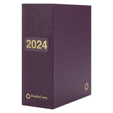FranklinCovey Storage Binder Protect Past and Future Planner Pages (Compact, Plum)