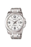 Casio Enticer Analog White Dial Men'S Watch - Mtp-1314D-7Avdf (A552)