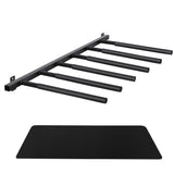 Neorexon Surfboard Rack Wall Mount 6 Arms Surfboard Rack For Wall With Rubber Mat Vertical Paddle Board Storage Holds 6 Boards Storage Mount System At Home And Garage -Like New