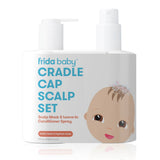 Frida Baby Cradle Cap Treatment, Cradle Cap Shampoo for Babies + Flake Fixer Scalp Spray, Cradle Cap Kit Soothes Baby's Scalp, P