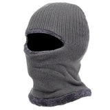Lyonardo Woolen Winter Warm Snow, Fleece Full Face Cover Monkey Cap For Men, Women (In, Alpha, M, Grey), For Unisex