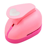 Ujeavette Craft Hole Puncher Handheld Scrapbook Paper Punch For Kids Crafting Handmade Love|Stamp Puncher Punching Machine Hole 