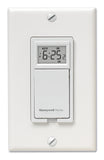 Honeywell Home RPLS730B1000 7Day Programmable Light Switch Timer, White