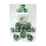 Role 4 Initiative R4I Dice W/ Arch'D4: Diffusion - Dark Forest W/ White (15)