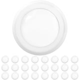 Sunco Lighting 24 Pack 56A LED canless Recessed Disk Lights ceiling Light Fixture 6000K Daylight Deluxe, 15W100W, 1050LM, Dimmab
