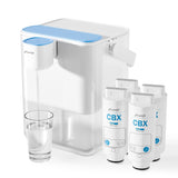 Frizzlife MD40 Electric Water Filter Dispenser with 4 Filters, 400 Gallon, NSF/ANSI 53&42&372, Reduce Lead, PFAS, 6 Months Filte