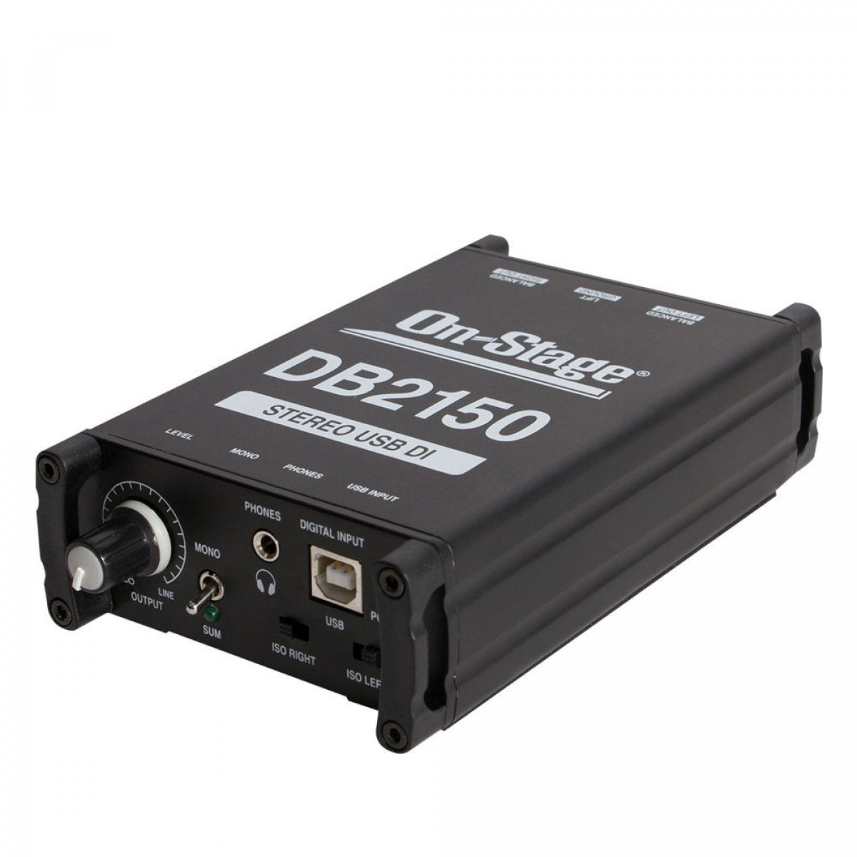 On-Stage Db2150 Passive Stereo Usb Di Box