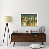 Le Mille Luci Di New York-Paper Art-42,,X32,,