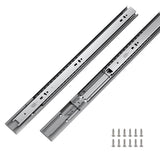 LONTAN 15 Pairs 22 Inch Soft Close Drawer Slides Heavy Duty Dresser Drawer Glides Metal Ball Bearing Full Extension Kitchen Cabi