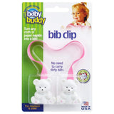Baby Buddy Bib Clip, Newborn Must Have and Travel Essential, Turn Any Cloth, Towel, or Napkin into a Bib for Feeding or Teething