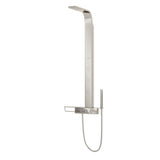 Pulse Showerspas 7002-Ssb Paradise Shower System With Rain Showerhead, 3 Body Sprays, Hand Shower, Shelf With Wash Cloth Holder,