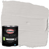 Glidden Interior Paint + Primer: Gray/Elusion, One Coat, Semi-Gloss, 1-Quart