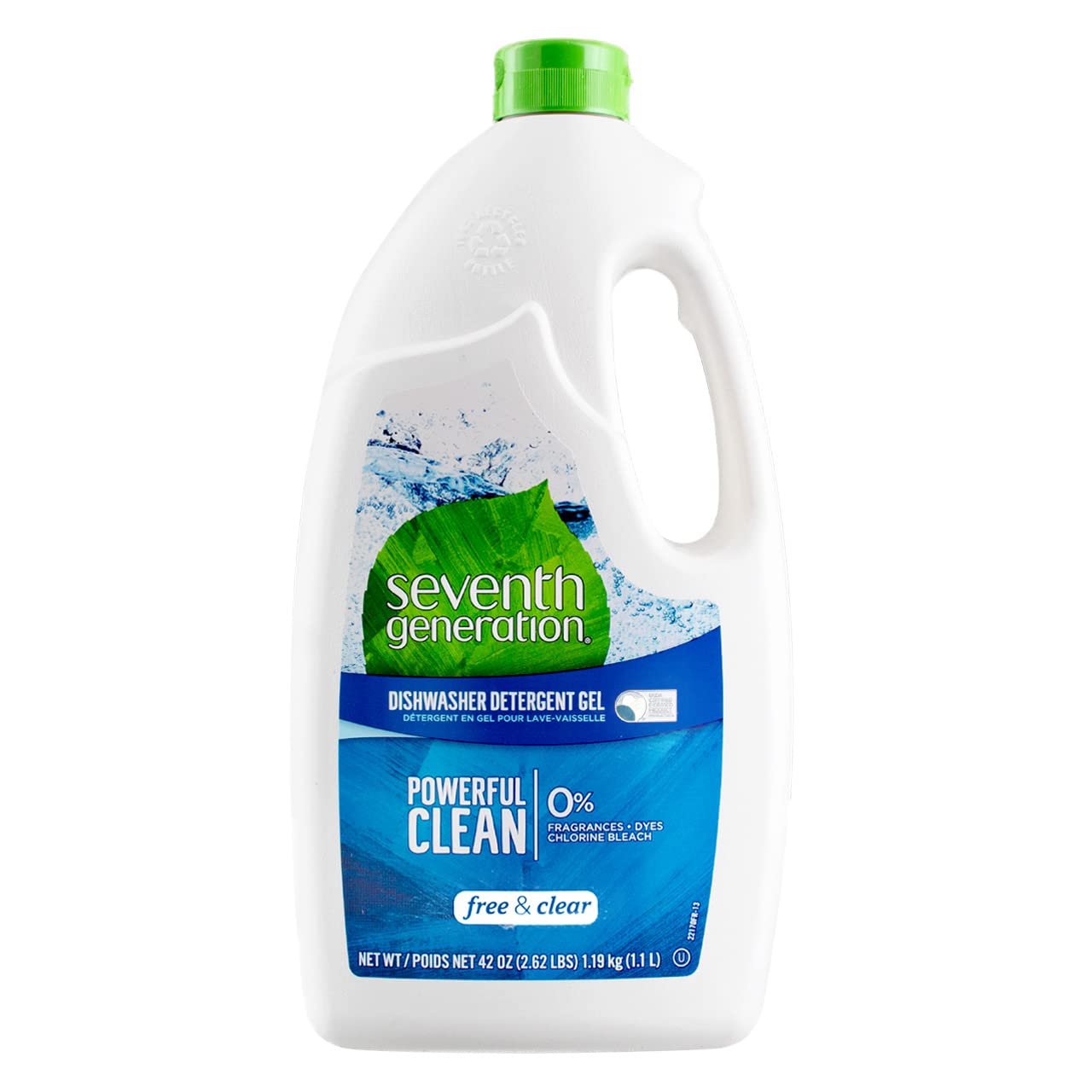 Seventh Generation Free & Clear Scent Gel Dishwasher Detergent 42 Oz.