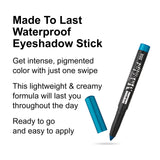 Pupa Milano Made To Last Waterproof Eyeshadow - Long Wear, Pigmented Cream Shadow Stick - Smudge Proof, Easy Blending Formula -