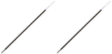 Pentel Refill Ink for BK91 Pentel R.S.V.P. Ballpoint Pen, Medium Line, Black Ink, 2Pack (BKL10A)