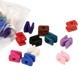 40 PCS Letter Beads 3D Acrylic 21mm x 15mm N Loose for Jewelry Making Bracelet Necklaces Keychain Phone Bag Chain Key Chains(Mix