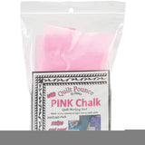 Quilt Pounce Pad with WashOut Pink Chalk Powder 2 Oz. Bag Quilt Marking Tool