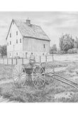 Royal Brush Sketching Made Easy Kit, 9 by 12Inch, Country Wagon
