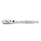 GEARWRENCH 1/4 Drive 120XP Locking Flex Head Ratchet with Full Polish Grip 81054
