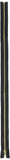 Coats Thread & Zippers F2522BLK Heavyweight Brass Separating Metal Zipper, 22, Black