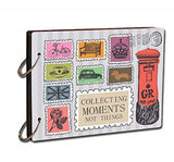 Printelligent DIY Travel Scrapbook Photo Album Diary (Small_9 x 6.5 Inch)