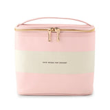 kate spade new york Small Insulated Lunch Box, Blush Rugby Stripe