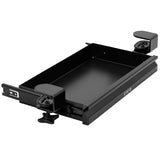 VIVO 16 inch Clampon Sliding Pullout Under Table Drawer for Office Desk, Shallow Storage Organizer for Sit Stand Workstation, 