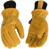 Kinco, 350HKP, HydroFlector Lined Water-Resistant Premium Suede Cowhide Driver with Omni-Cuff (Extra Large)