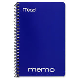 45644 Mead Open Side Memo Notebook - 40 Sheets 4 x 6 - 1 / Each - Assorted Paper