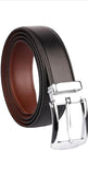 Men Black Artificial Leather, Texas Leatherite Belt Meg_M_B_49