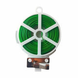Heavenglow Flexible Plant Tying Wire Roll Bendable Garden Tie Wire Roll Compact Twist Tie With Cutter, 20M
