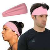 Temple Tape, Headbands for Men and Women - Mens Sweatband & Sports Headband Moisture Wicking Workout Sweatbands for Running, Cro
