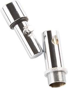 On-Stage Qk-2C Quik-Release Microphone Clip Adapter, Chrome