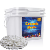 8 LBS 3/16 X 3/8 Rock Tumbling Ceramic Filler Media Non-Abrasive Ceramic Pellets for All Type Tumblers