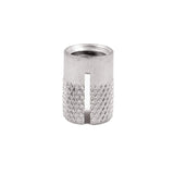 EZ LOK Threaded Insert for Plastic Flush Stainless Steel Thread Inserts 5/1618 Pack of 5