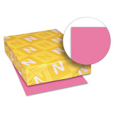 Neenah Paper 22119 Color Paper, 24lb, 8 1/2 x 11, Plasma Pink, 500 Sheets