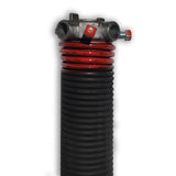 DURALIFT .225 x 2 x 27 Torsion Garage Door Spring (Red, Left Wound)