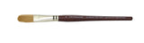 Grumbacher Goldenedge Golden Toray Filbert Watercolor Brush, Synthetic Bristles, Size 8 (4625.8)