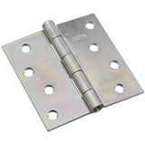 Broad Hinge Zinc 4X4In (Pack Of 1)