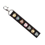 Isee 360 Owl Birds Lanyard Tag With Swivel Lobster For Gift Luggage Bags Backpack Laptop Bags L X H 5 X 0.8 Inch
