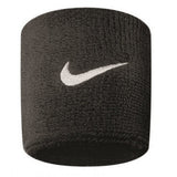 Nike Swoosh Wristbands (Black/White, OSFM)