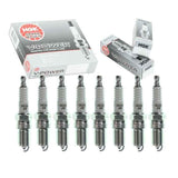 8 pc NGK V-Power Spark Plugs compatible with Chevrolet Silverado 2500 4.8L 5.3L 6.0L V8 1999-2014