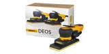 Mirka DEOS Direct Electric Orbital Sander Tool 383XCV / 2.75 inch x 8 inch / 3mm orbit/Dustfree Sanding / MID3830201US,Yellow/B